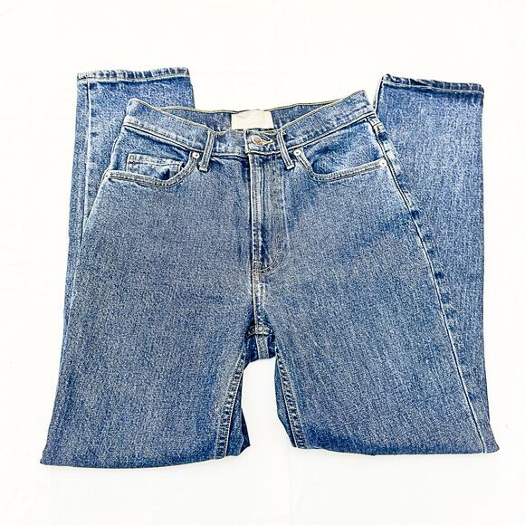 Everlane The Original Cheeky Jean Organic Cotton Denim Jeans Zip Fly Size 26 - Picture 4 of 9